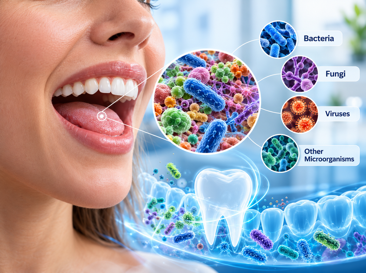 Your Mouth Has Its Own Microbiome: What’s Really Living There?