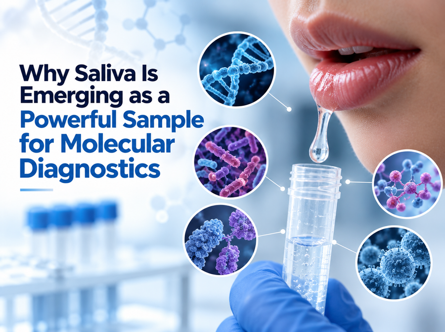 Why Saliva Is Emerging as a Powerful Sample for Molecular Diagnostics