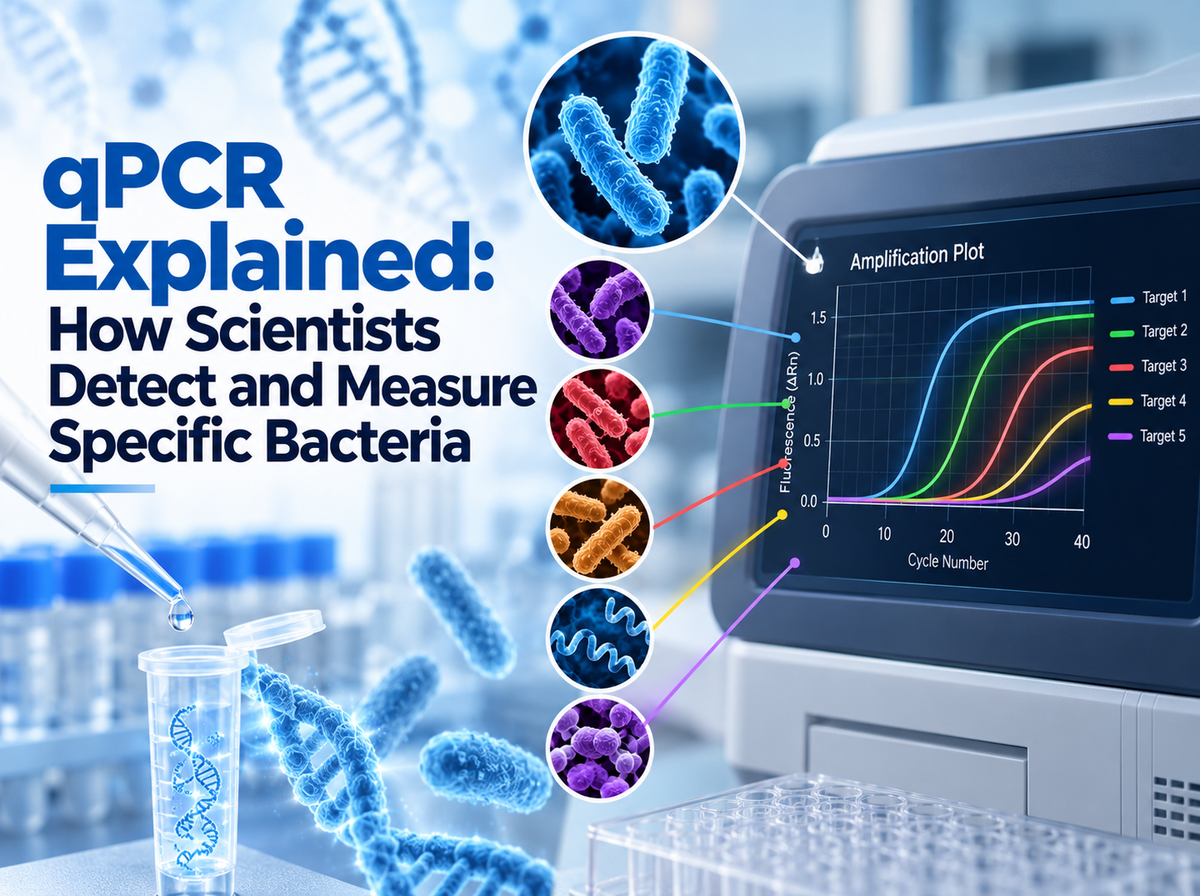 qPCR Explained: How Scientists Detect and Measure Specific Bacteria