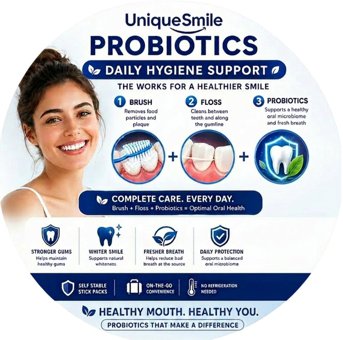 UniqueSmile® Probiotics