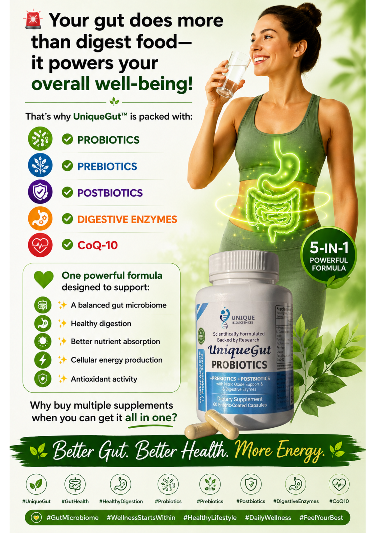 UniqueGut™ Probiotics
